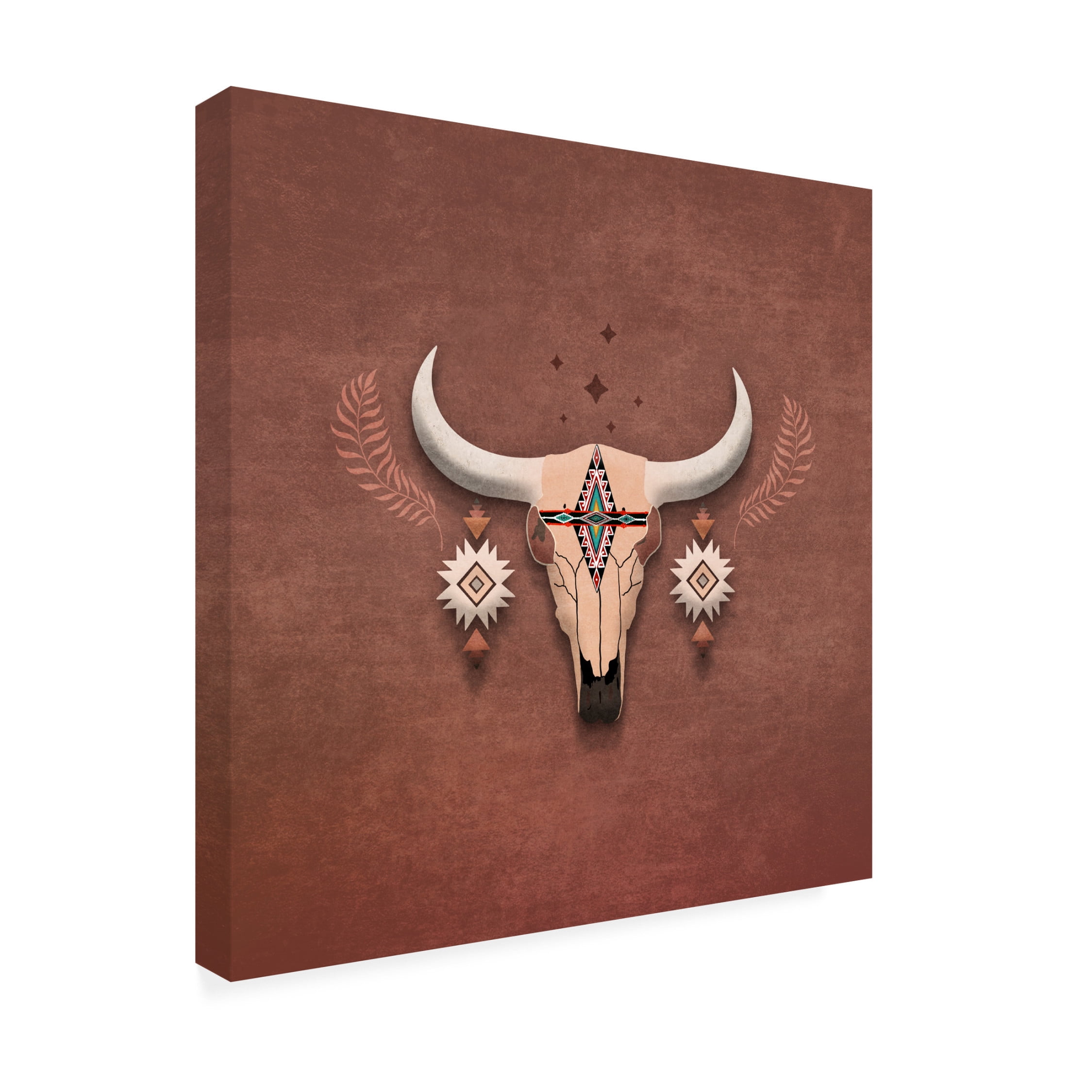 Trademark Fine Art Emel Tunaboylu Skull02 Canvas Wall Art