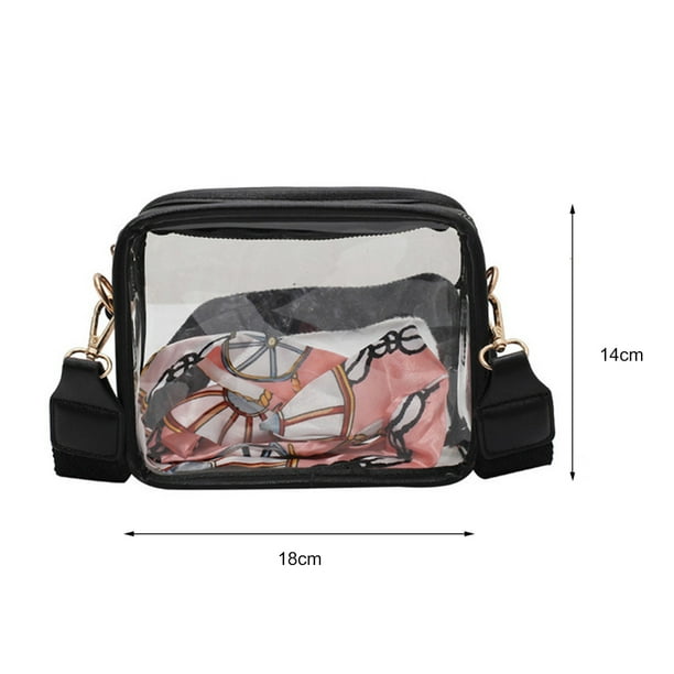 Peggybuy Clear Crossbody Bags