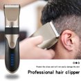 thumbnail image 4 of Cortapelos Eléctrico Seitruly 0,8-2,0mm Ajustable Barbero Hombre Oro, 4 of 6