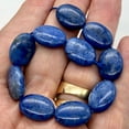 thumbnail image 2 of Dumorterite Oval Stone Half Strand | 18x13x7 | Blue | 10 Bead(s) |, 2 of 9