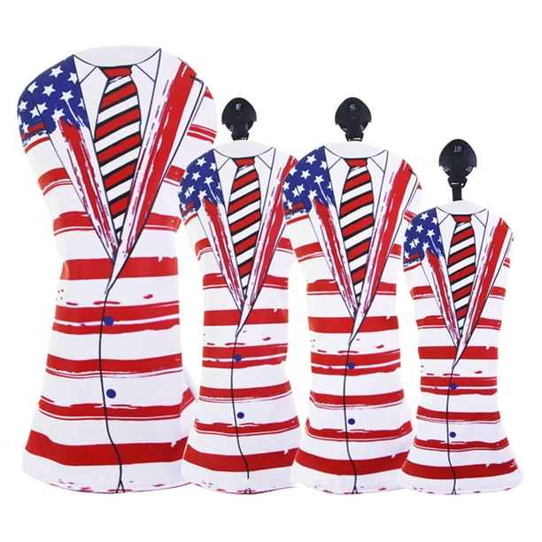 Accesorios de golf Chaqueta de bandera de PU EE. UU. 1/3/5 / UT Fairway impermeable de fairway In Tollado espesado de placa de alta gama de placa protectora Speravity OD008028-00