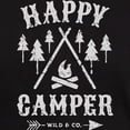 thumbnail image 3 of CafePress - Happy Camper T Shirt T Shirt - Men's Classic Graphic Cotton T-Shirt, 3 of 4