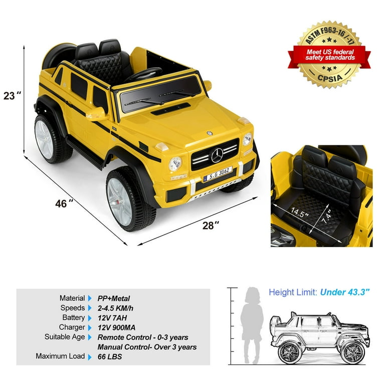 Mercedes toy car charger sales