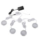 thumbnail image 1 of Kit de luces LED RGB para debajo del gabinete de forma redonda delgada de 4 piezas yeacher  Luz del gabinete, 1 of 7