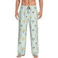 thumbnail image 2 of Kdxio Different Breeds of Dogs Print Men's Sleep Pajama Pant Lounge Pants with Pockets, 2 of 8