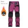 thumbnail image 5 of Pantalones cálidos de invierno para esquí y senderismo para mujer, pantalones gruesos para deportes de escalada, impermeables, para acampar, Softshell, pantalones informales de lana para senderismo WA, 5 of 5