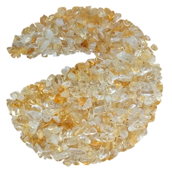 Hot Sale!Veeogra Decorative Stones,Crystal,Irregular Shaped Gravels Pebbles Healing Stones, DIY Polished Rocks,Living Room Decor,Yellow