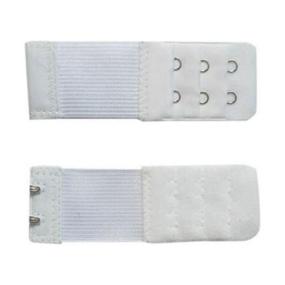 KOOYTE 2 Hook Bra Extender Strap Extension 3 Row Intimates Women Bra Clasp Extender Soft Bra Extension Strap Underwear Belt Adding