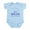 Sky Blue, variant on CafePress - Total Solar Eclipse Wyoming 2017 Body Suit - Baby Light Bodysuit, Size Newborn - 24 Months