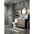 thumbnail image 2 of Cutler Kitchen and Bath London 30" Wood/Cultured Marble Bathroom Vanity in Black, 2 of 5
