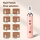 thumbnail image 2 of Juego de Limas de Uñas Eléctricas, Herramienta de Manicura Eléctrica, Herramienta de Manicura Silenciosa Multifunción, Inalámbrica para Uñas Gruesas, Color Rosa, 2 of 6