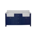 thumbnail image 6 of Yorkshire 72" Bathroom Vanity with Royal Blue Cabinet and Engineered Marble Top, 6 of 6