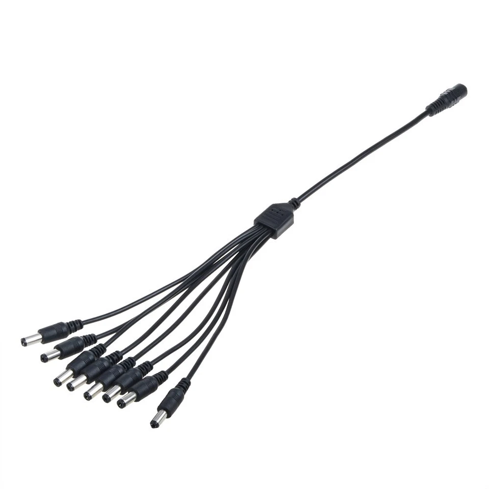 BUTTERFLY- Dc 1 Female To 1 To 4 & 8 Male Guitar Effects Pedals Dan Electro Power Cable