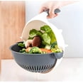 thumbnail image 3 of Bowl Colador Giratorio con Rallador Desmontable Gris Oscuro, 3 of 5