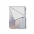 thumbnail image 2 of Sun Soft Flannel Fleece Throw Blanket, Sunbeam Behind Fluffy Clouds Sky Sunrise View Inspirational Nature Photo, Cozy Plush for Indoor and Outdoor Use, 60" x 80", Pale Blue White, by Ambesonne, 2 of 6