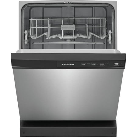 Frigidaire 24" Front Control Built-In Dishwasher, 60dba - Stainless Steel