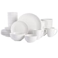 thumbnail image 1 of Juego de vajilla Gibson Home Zen Buffet de porcelana, 30 piezas, blanco, 1 of 7