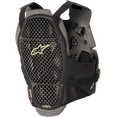 thumbnail image 2 of ALPINESTARS A-4 Max Chest Guard - Black/Anthracite/Yellow Fluo - XS/S 67015201155XS/S, 2 of 2