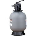 thumbnail image 1 of KFFKFF Sand Filtration Device, 16-inch, Capable of 35 GPM Flow Speed, Suitable for Above and Inground Swimming Pools, Sand Filtration System with 7-Function Multi-Port Valve, 1 of 9