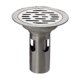 thumbnail image 1 of Floor Drain 10cm Traps 304 Stainless Steel Bathroom Shower Drain Cover (round)-dwdz, 1 of 2