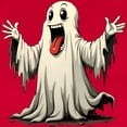 thumbnail image 2 of CafePress - Ghost With A Funny Face - Women's Novelty Briefs, Size S-XL, 2 of 4