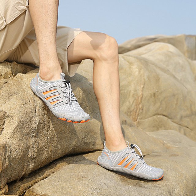 Zapatos de Agua Antideslizantes Transpirables para Surf Buceo (Gris 45) Wdftyju Tenis De Mujer Tenis De Hombre