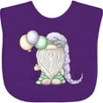 thumbnail image 3 of Inktastic Mardi Gras Gnome Boys Baby Bib, 3 of 4