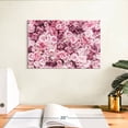 thumbnail image 3 of Elephant Stock Bed Of Pink Roses Wall Art - Horizontal Canvas Wall Art - Living Room Wall Decor - Floral And Botanical Canvas - Pink And Purple Decor - 12" x 8", 3 of 8