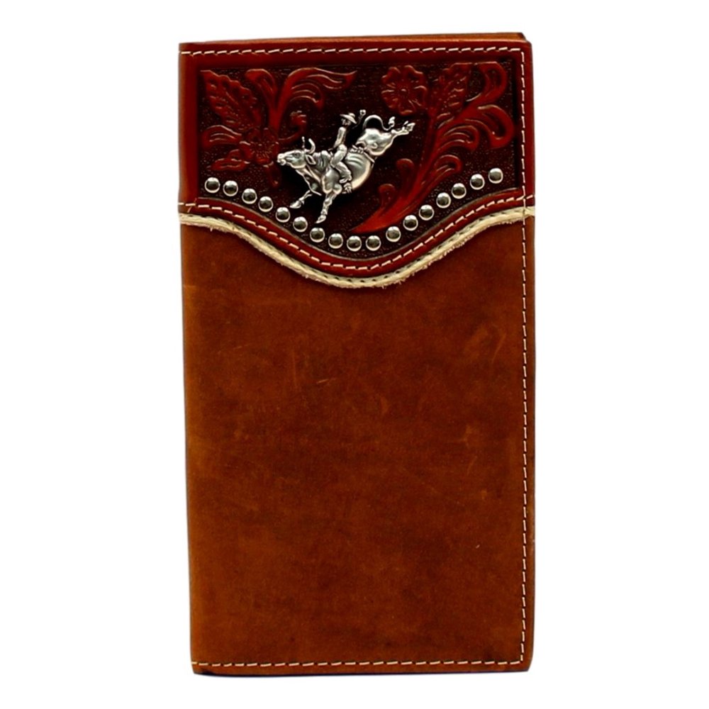 Nocona Nocona Western Wallet Mens Rodeo Bull Rider Concho Pockets