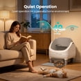 thumbnail image 6 of Invengo Automatic Cat Litter Box Self Cleaning, Large Litter Box for Multiple Cats, Ultra-Quiet with Advanced Odor Control, Safety Sensors, App Control, Gray, 6 of 10