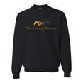 thumbnail image 2 of Wild Bobby, Make It My Mustang Vintage Ford Honeycomb, Cars and Trucks, Unisex Crewneck Graphic Sweatshirt, Black, Small, 2 of 4