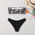 thumbnail image 3 of Swimsuits for Women,Womens Padded Push-up Bra Bikini Set Swimsuit Bathing Suit Swimwear Beachwear Black M(M), 3 of 8