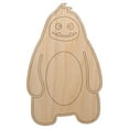 thumbnail image 1 of Sweet Yeti Abominable Snowman Wood Shape Unfinished Piece Cutout Craft DIY Projects - 6.25 Inch Size - 1/4 Inch Thick, 1 of 7