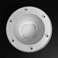 thumbnail image 4 of 5X Round Mushroom Shape Ventilation Cap for Rv Accessories Top Mounted Round Exhaust Outlet Vent Cap,5x RV vent cap,White, 4 of 5