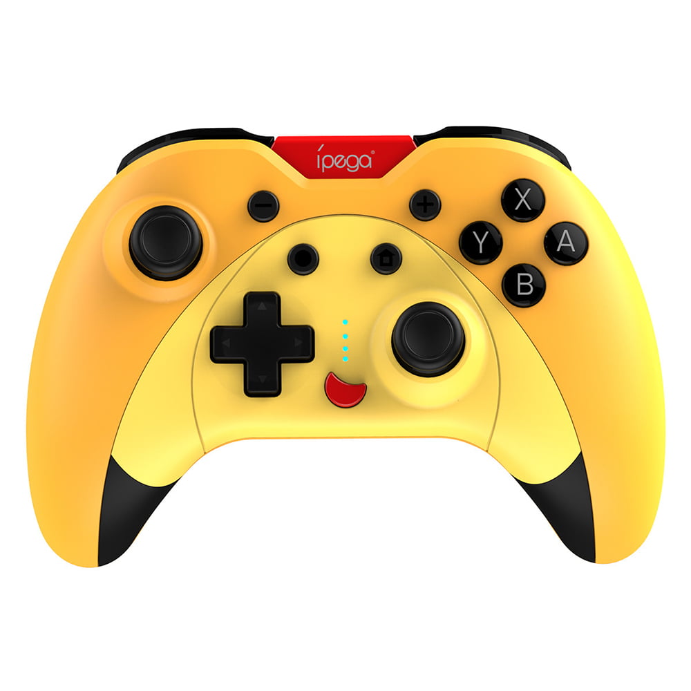 Ipega Pg Sw023 Game Controller Wireless Vibrating Six Gamepad Replacement For N S Console P3 Android Pc Win7 8 10 Yellow Walmart Com