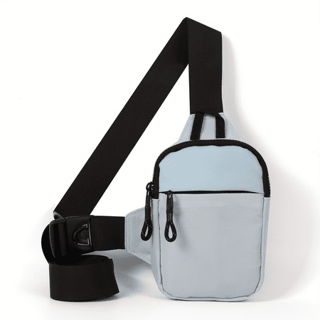 

SHENZHYIQIMR Functional Waterproof Outdoor Sports Chest Bag for Cycling Running Hiking Crossbody Sling Bag