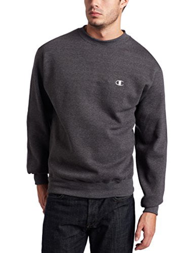 champion men's pullover eco fleece sweatshirt