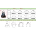 thumbnail image 2 of Xijirk Women's Dirndl Dress Traditional Bavarian Square Neck Lace Up Front Cold Shoulder Puff Half Sleeve Floral Print Midi Floral Decor for Oktoberfest Themed Party Cosplay,M, 2 of 3