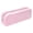 Pink, variant on Solivara Large Capacity Fashion Silicone Pencil Case Pure Color Pen Holder For Home Office(Green,7.68in)