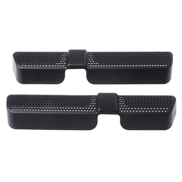 2x cubierta de salida del conducto de aire acondicionado del asiento trasero del coche