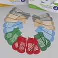 thumbnail image 2 of Dynarex Slipper Socks Single Sided Small Child Red, Each, 2 of 2