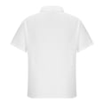 thumbnail image 3 of Mens Textured T-Shirts Casual Knitted Short Sleeve Crewneck Tops Summer Loose Fit Waffle Pullover Tees Blouses, 3 of 5