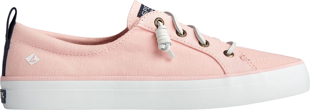 Details about   Sperry Women's Crest Vibe Linen Sneaker Rose Water STS84903 NEW 