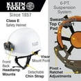 thumbnail image 2 of Klein Tools Safety Helmet Non-Vented-Class E Blue, 2 of 8