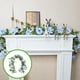 thumbnail image 1 of CaiYueKe Artificial Vines Greenery Garland Faux Eucalyptus Leaf Vine Wedding Arch Backdrop Party Home Decor Hanging Fake Plants for Wall Decorations, 1 of 6