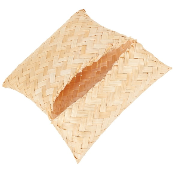 Bamboo Bag Tea Storage Box Practical Rattan Snack Bags Wicker