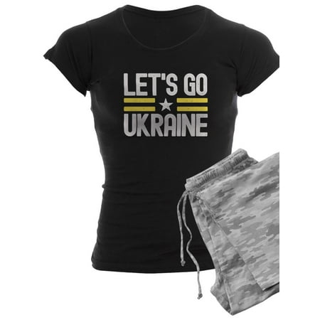 

CafePress - Let s Go Ukraine Pajamas - Women s Dark Pajamas