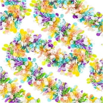 6PCS Easter Tinsel Garland, 40FT Egg Tinsel Garlands Colorful Fringe Easter Hanging Garland Decorations for for Easter Party Wedding New Years Home Indoor Outdoor Decor