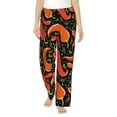 thumbnail image 2 of Kdxio Women's Comfy Stretch Red Hot ChiliPrint Drawstring Pajama Pants-X-Large, 2 of 9