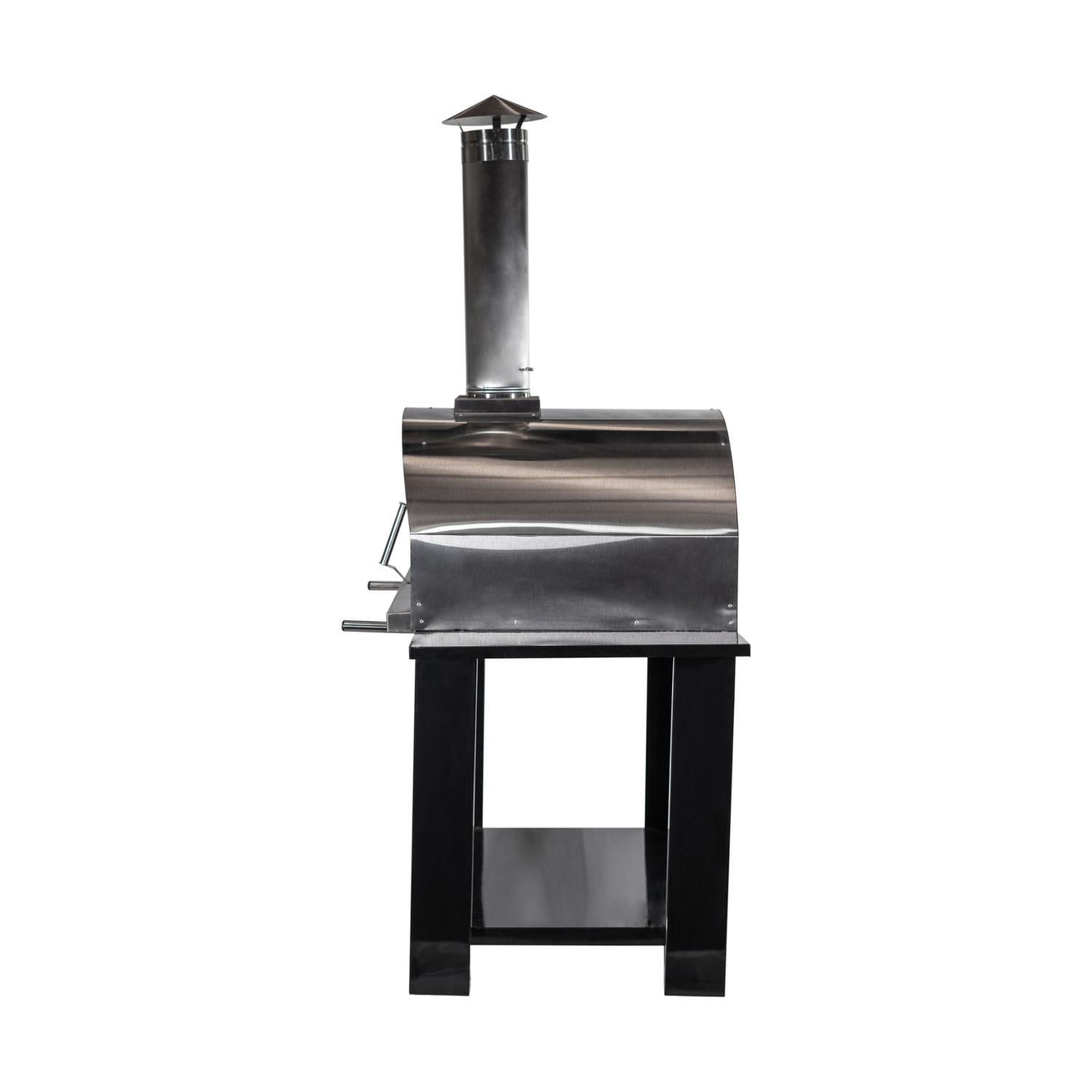 Nuke 31 Inch Outdoor Wood Fired Stainless Steel Freestanding Pizza Cooking Oven - image 3 of 6